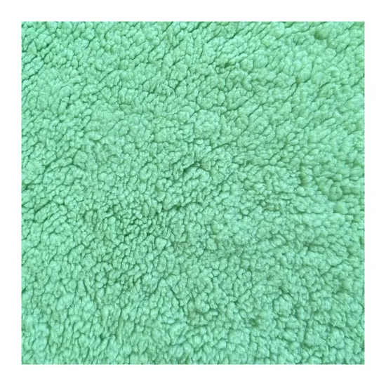 Трикотаж для подкладки одежды, 100% полиэстер, однотонный искусственный мех шерпа, новый