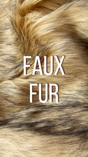 Двухцветный жаккардовый ковровый материал Kingcason Luxury Grey Brown с воротником из искусственного меха енота