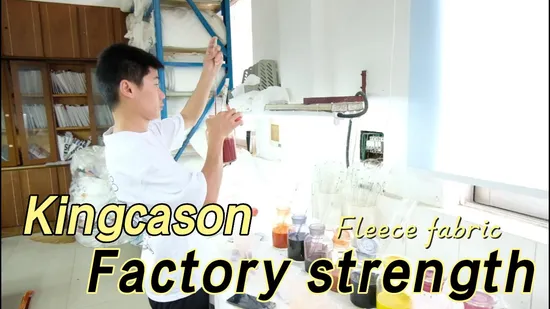 Ткань для одеяла из искусственного меха Kingcason с принтом на спине, жаккардовая, роскошная Tela